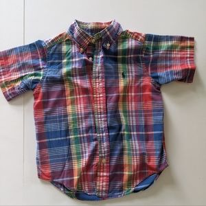 Ralph Lauren checked shirt boy